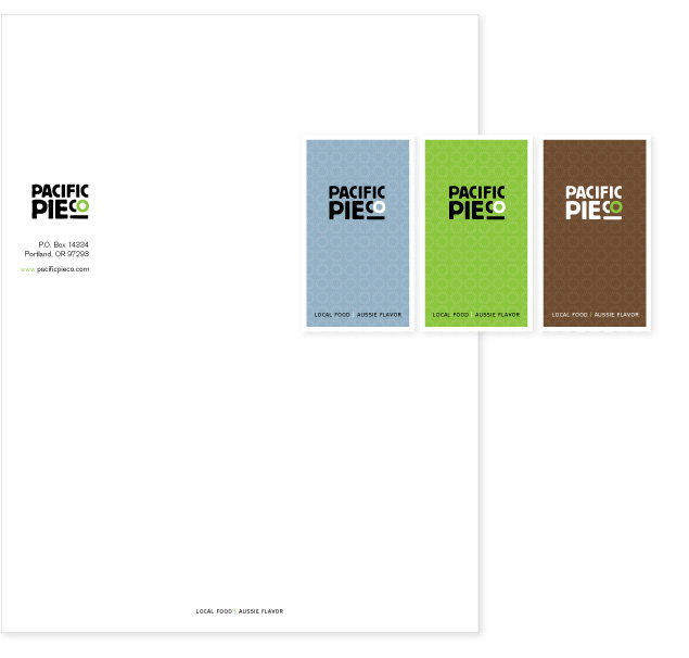 Pacific Pie Co Stationery